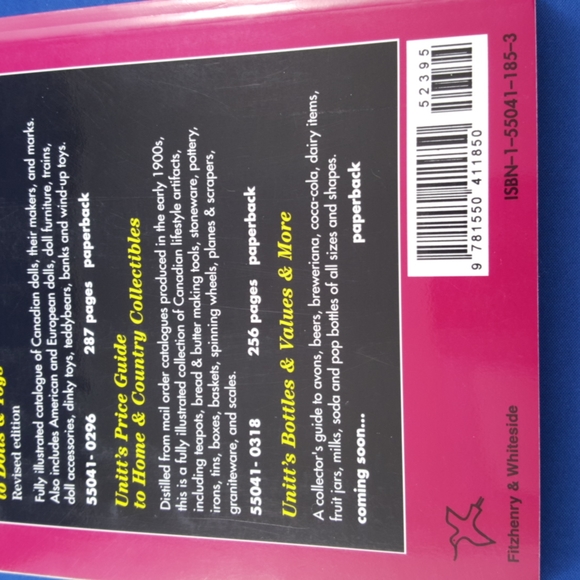 2/$20💥 Unitt's CANADIAN PRICE GUIDE TO ANTIQUES & COLLECTIBLES (16th ed.) - Picture 6 of 6